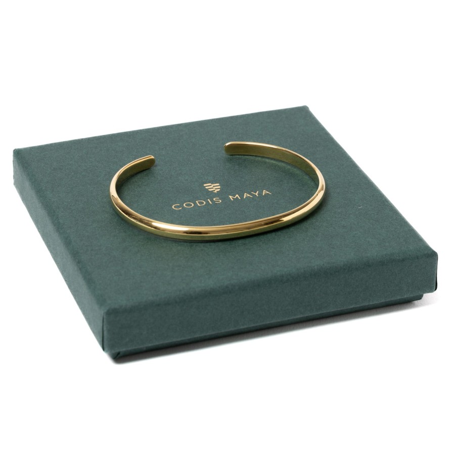 Cufflinks & Jewelry | Codis Maya Bangle "New Friendship" Made Of Solid Brass