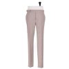 Trousers | Rota Sartorial Exclusive To Michael Jondral: Sand Brown Pants In A Wool Flannel - Rot