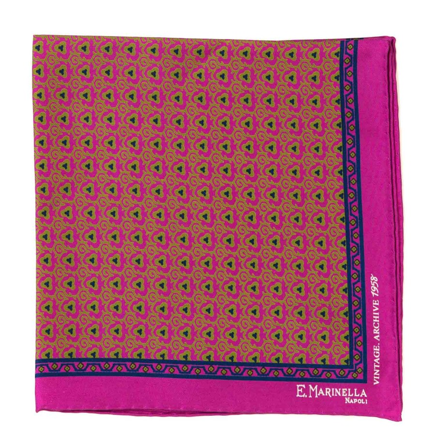 Handkerchiefs | E. Marinella Limited Edition - Pocket Square "Archive 1958"