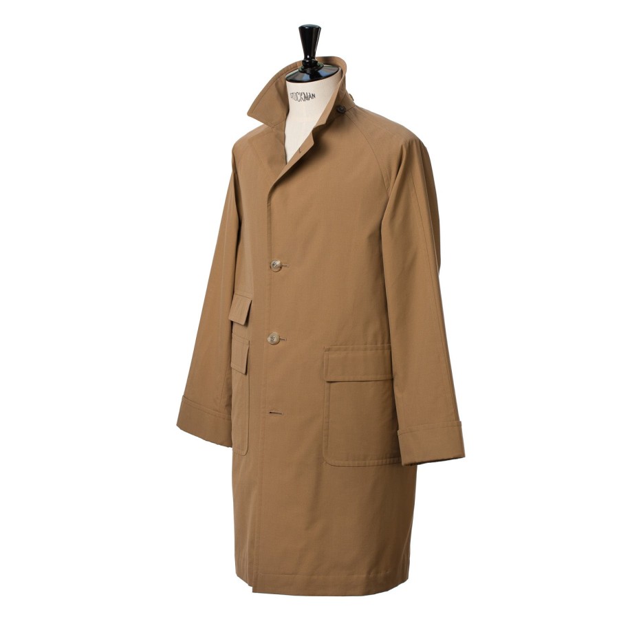 The Best From Japan | Coherence Coat "Corb Ii" Made Of Japanese Cotton Poplin