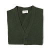 Knitwear | William Lockie Cardigan "Leven Cardigan" Made Of Geelong Lambswool - 2 Ply