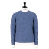 Knitwear | Fedeli Exclusive To Michael Jondral: Denim Blue Scottish 3-Ply Mouline Cashme