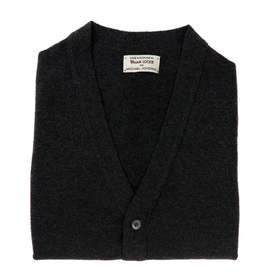 Knitwear | William Lockie Waistcoat "Oxton Waistcoat" Made Of Fine Scottish 1-Ply Cashmere