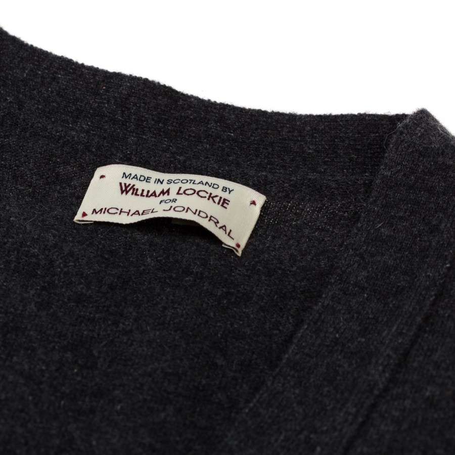 Knitwear | William Lockie Waistcoat "Oxton Waistcoat" Made Of Fine Scottish 1-Ply Cashmere