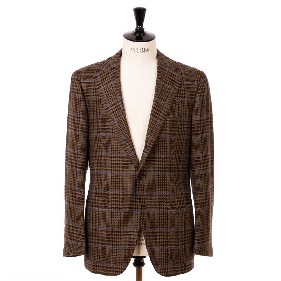 Suit & Jacket | Cesare Attolini Jacket "Prince De Galles" Made Of Pure Merino Wool From Fox Brother'S