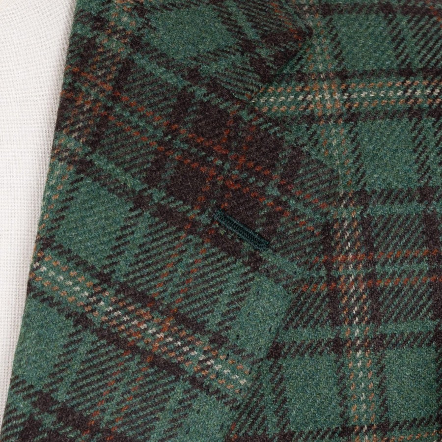 Suit & Jacket | Cesare Attolini Jacket "Nuovo Tartan" From Pure Cashmere - Pure Handwork