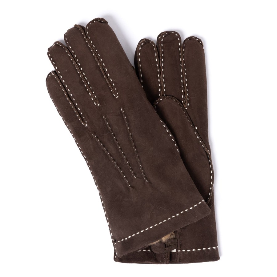 Gloves | Thomas Riemer Wien Glove "Esterhazy" From Reindeer Leather With Lining From Orylag Rabbit