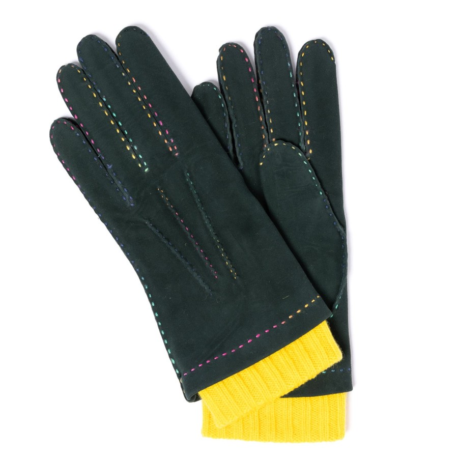 Gloves | Thomas Riemer Wien Glove "Bad Gastein" Made Of Goatskin With Cashmere Lining - Hand Sewn