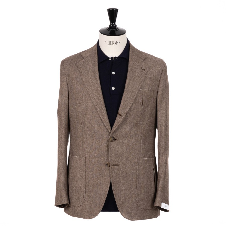 Suit & Jacket | De Petrillo Gentry Sport Suit Made Of Cotton And Wool By Ferla - Handm