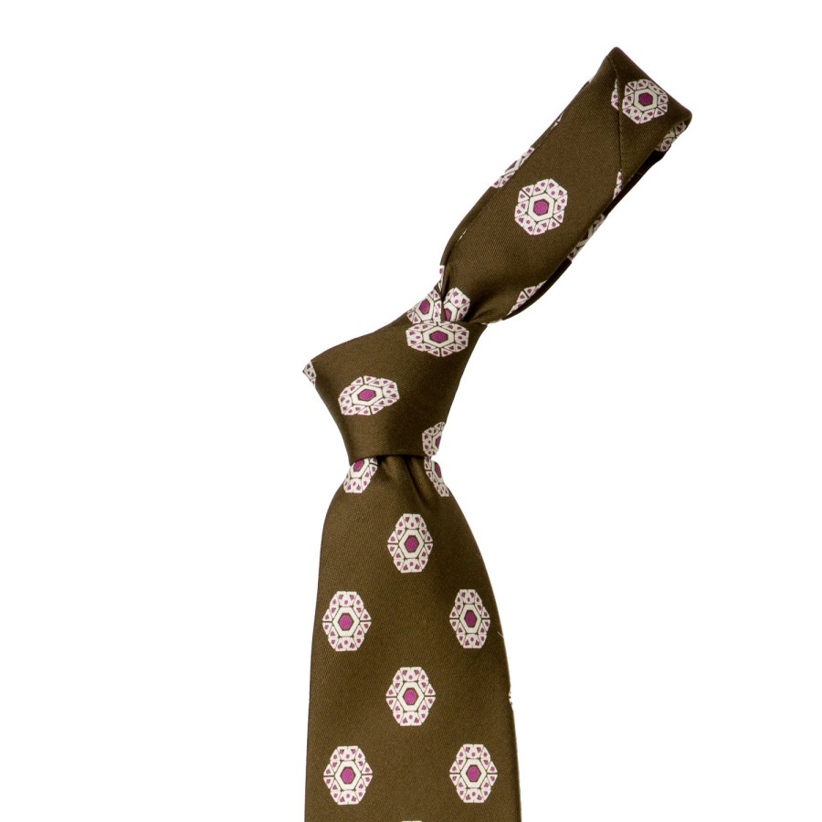 Ties | E. Marinella Limited Edition - Patterned Tie "Archivio 1971"