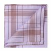 Taschentucher | Simonnot-Godard Lilac Patterned Handkerchief "Harlan" Made Of Cotton