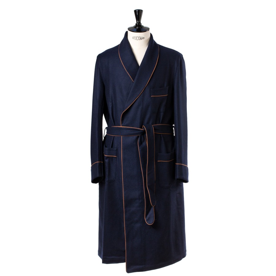 Homewear | Justo Gimeno Principe Dressing Gown Made Of Pure English Wool