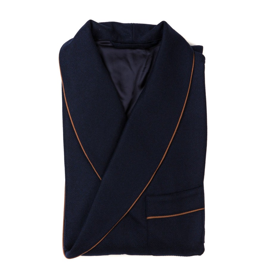 Homewear | Justo Gimeno Principe Dressing Gown Made Of Pure English Wool