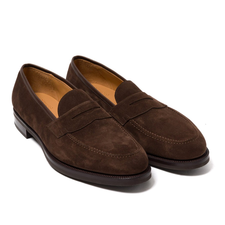 S | Edward Green Limited Edition: Duke Loafer "The Suede Winter-Windsor" In Italian Sue