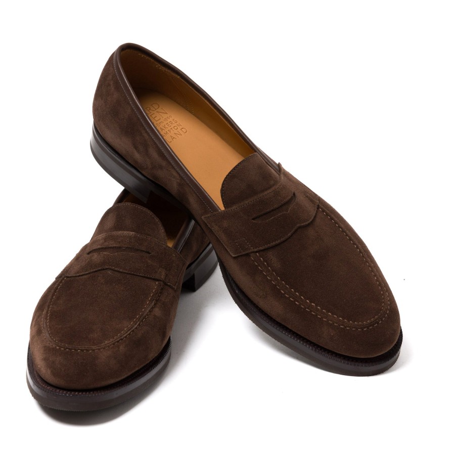 S | Edward Green Limited Edition: Duke Loafer "The Suede Winter-Windsor" In Italian Sue