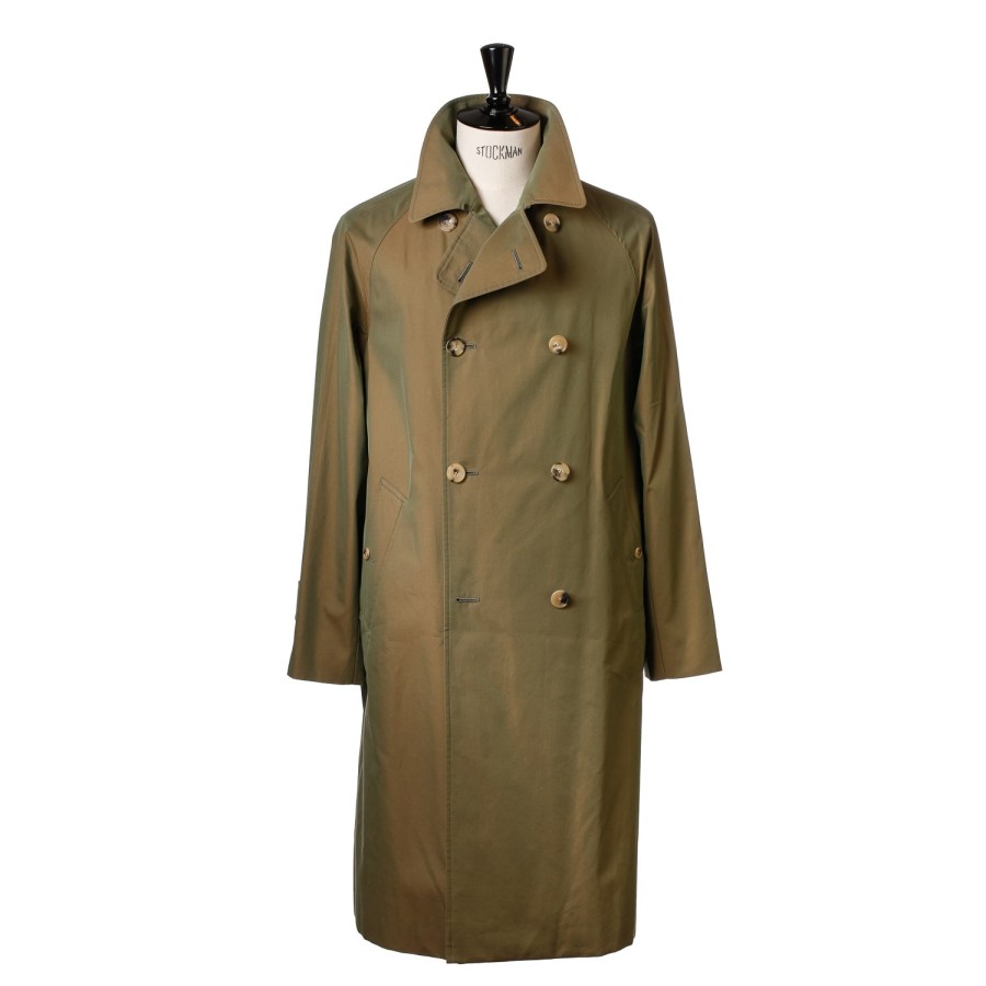 The Best From Japan | Coherence Coat "Fou Fou Ii" Made Of Japanese Cotton Gabardine