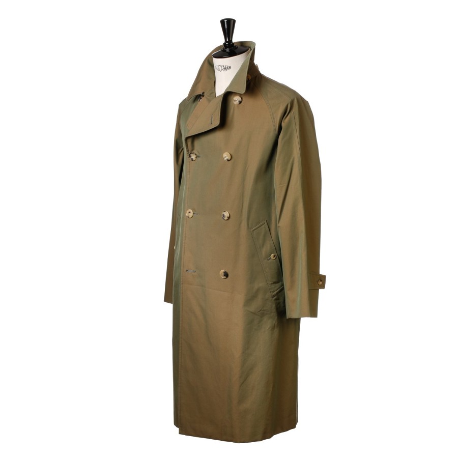 The Best From Japan | Coherence Coat "Fou Fou Ii" Made Of Japanese Cotton Gabardine