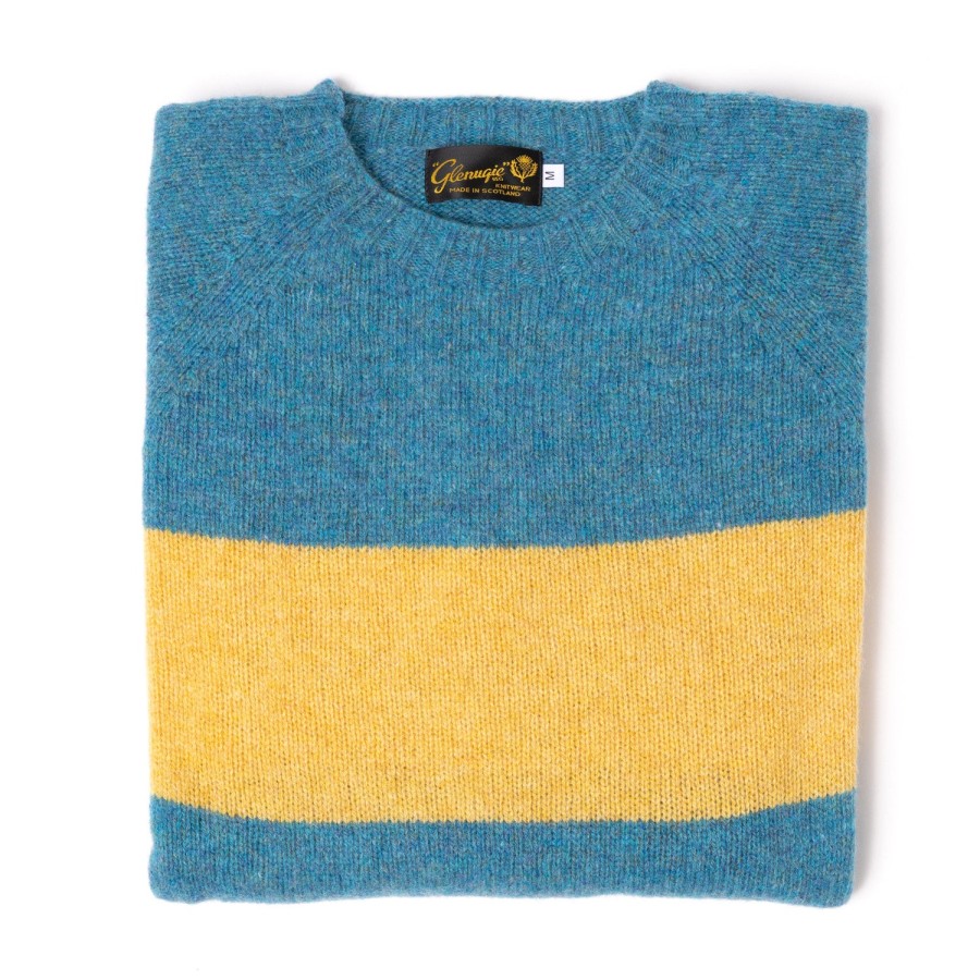 Knitwear | Glenugie Glenugie Exclusive X Mj: Sweater "Stripe Jumper" Made Of Pure Wool - C