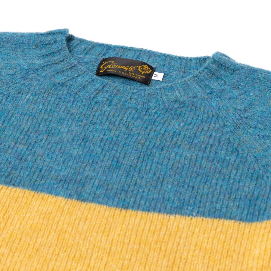 Knitwear | Glenugie Glenugie Exclusive X Mj: Sweater "Stripe Jumper" Made Of Pure Wool - C