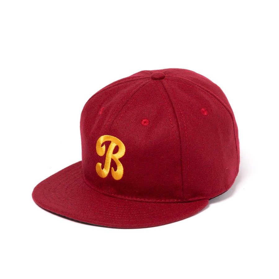 Hats | Specials X MJ Ebbets Field Flannels X Mj: "Brooklyn College 1947" Wool Flannel Baseb