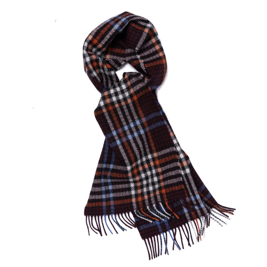 Scarfs | Joshua Ellis Joshua Ellis X Mj: Heritage Classic Tartan Check Scarf In Pure Scottis