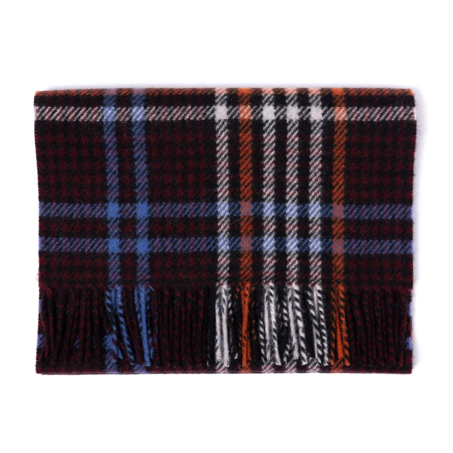 Scarfs | Joshua Ellis Joshua Ellis X Mj: Heritage Classic Tartan Check Scarf In Pure Scottis