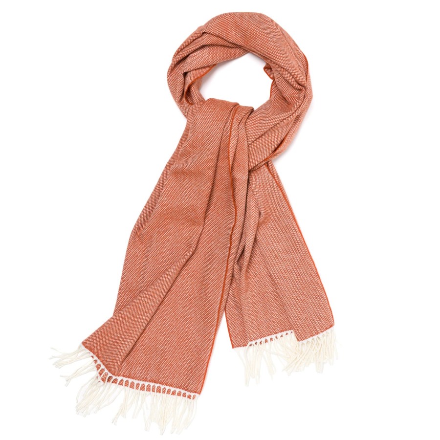 Scarfs | Petronius Exclusive For Michael Jondral: Scarf "Natte" In Pure Escorial Wool