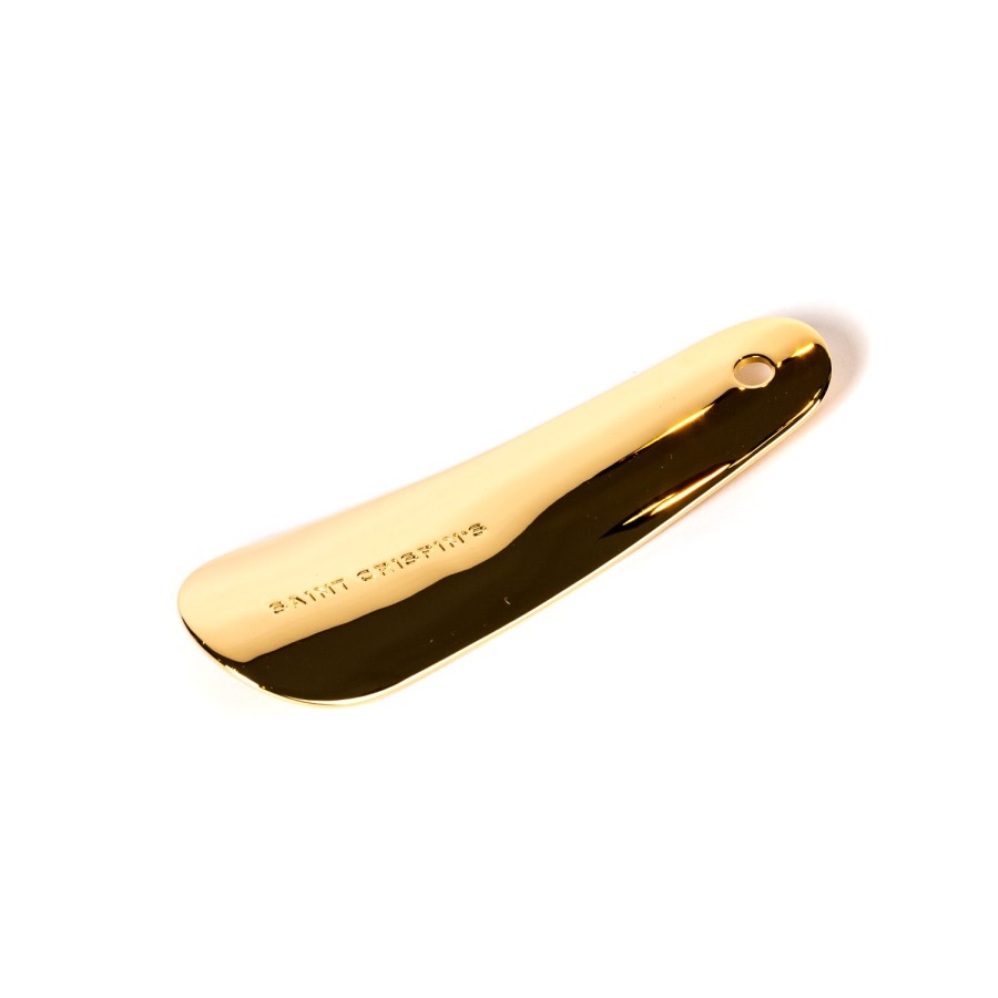 Shoe Care | Saint Crispin's Shoehorn "Brass" Made Of Massive Brass