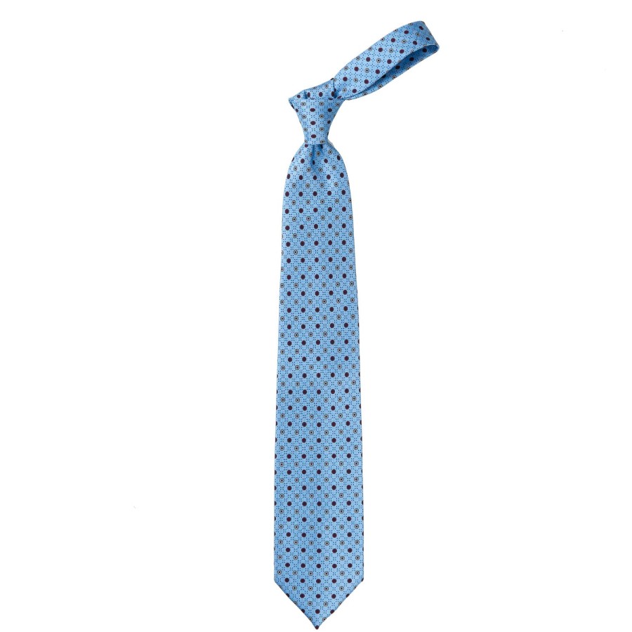 Ties | E. Marinella Mj Exclusive: Patterned Tie Made Of Pure English Silk