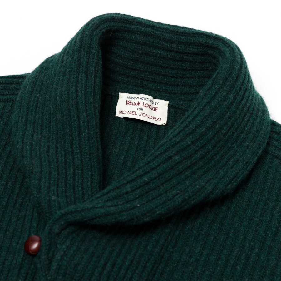 Knitwear | William Lockie Mj Exclusive: Shawl Cardigan "Iconic Shawl" Made From The Fi