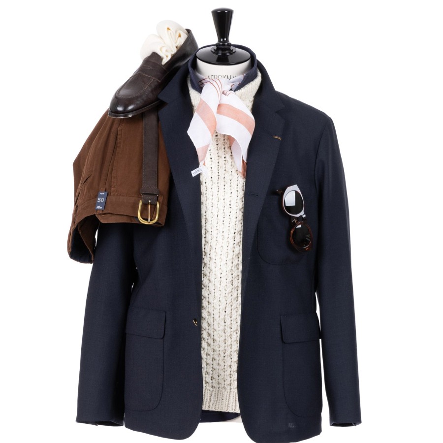 The Best From Japan | Orbium English Wool "A-6 Boating Blazer" Sports Jacket