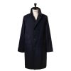 The Best From Japan | Coherence Coat "Corb Ii" Made Of Japanese Cotton Gabardine