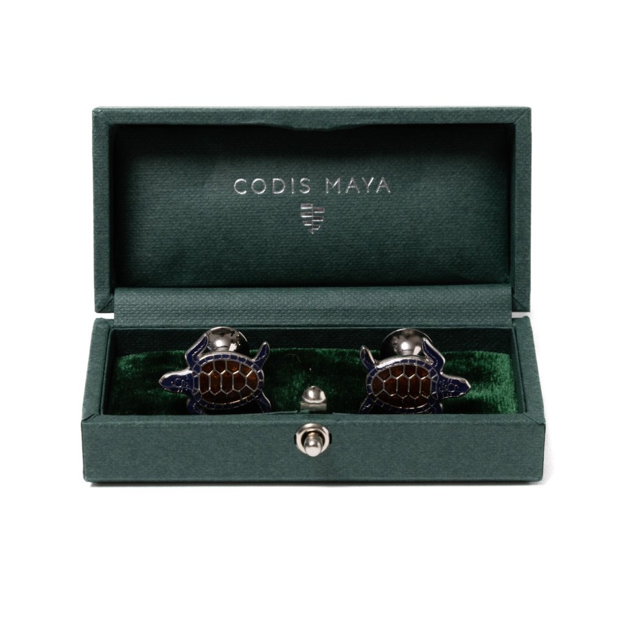 Cufflinks & Jewelry | Codis Maya Cufflink "Turtle" - Handmade