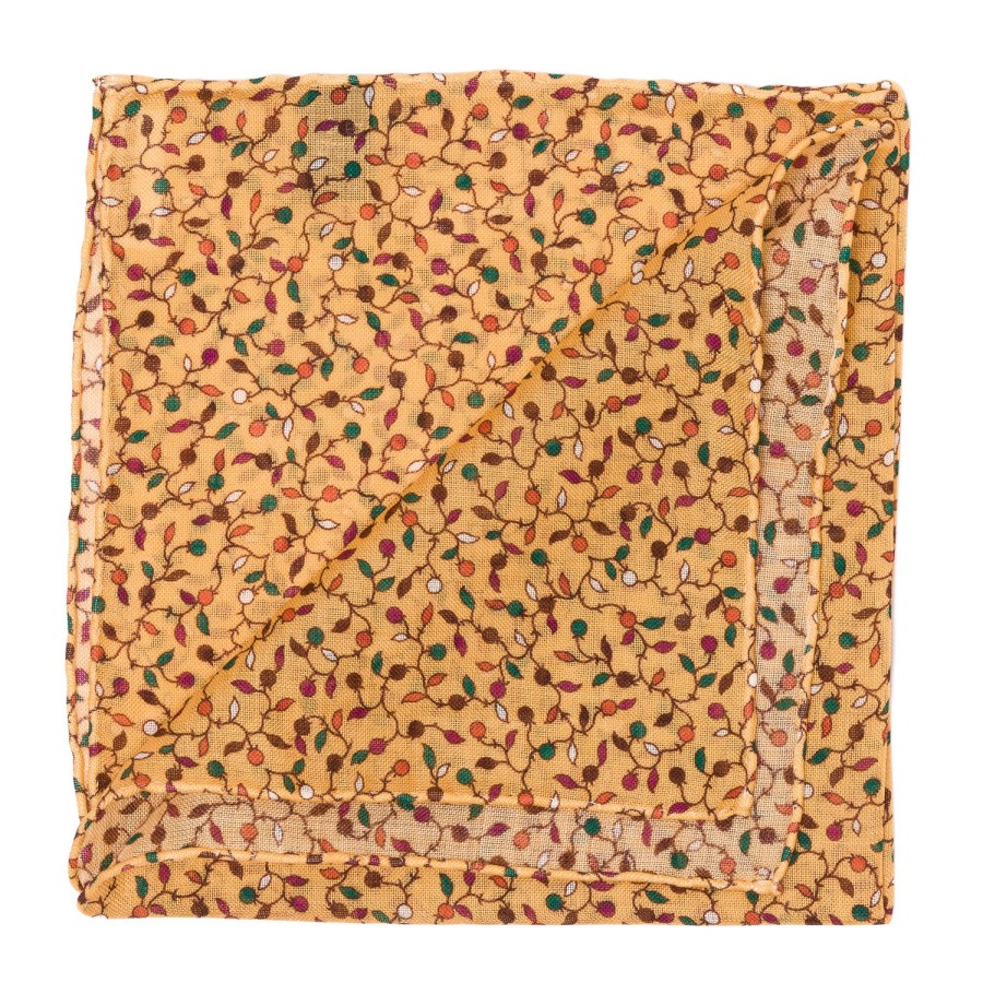 Handkerchiefs | Petronius Limited Edition: Wool And Silk Pocket Square "Vintage 56