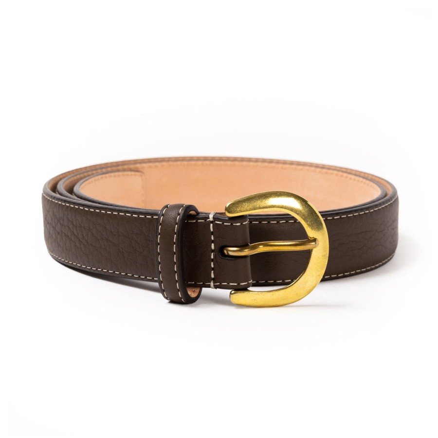 Belts | Simonnot-Godard Belt Made Of Original "Taurillons" Cub Leather - Handcrafted