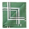 Taschentucher | Simonnot-Godard Green Handkerchief "Picasso" Made Of Pure Cotton