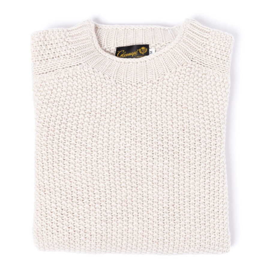 Knitwear | Glenugie Glenugie X Mj: Pure Wool "Gstaad Vintage Ski" Sweater - 4 Ply Supersof