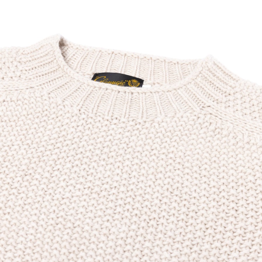 Knitwear | Glenugie Glenugie X Mj: Pure Wool "Gstaad Vintage Ski" Sweater - 4 Ply Supersof