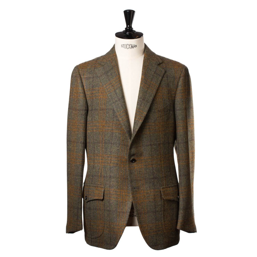 Suit & Jacket | Cesare Attolini Limited Edition: Jacket "Luxury Hunter" Made Of Pure Wool From Fox Bro