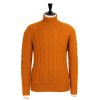 Knitwear | Di Poldo Delle Alpi Torino" Turtleneck Sweater In Pure Cariaggi Cashmere - Hand