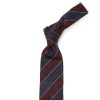 Ties | Cesare Attolini Ca Archivio Storico: Tie "Nuova Universita" In Wool And Silk - Handrol