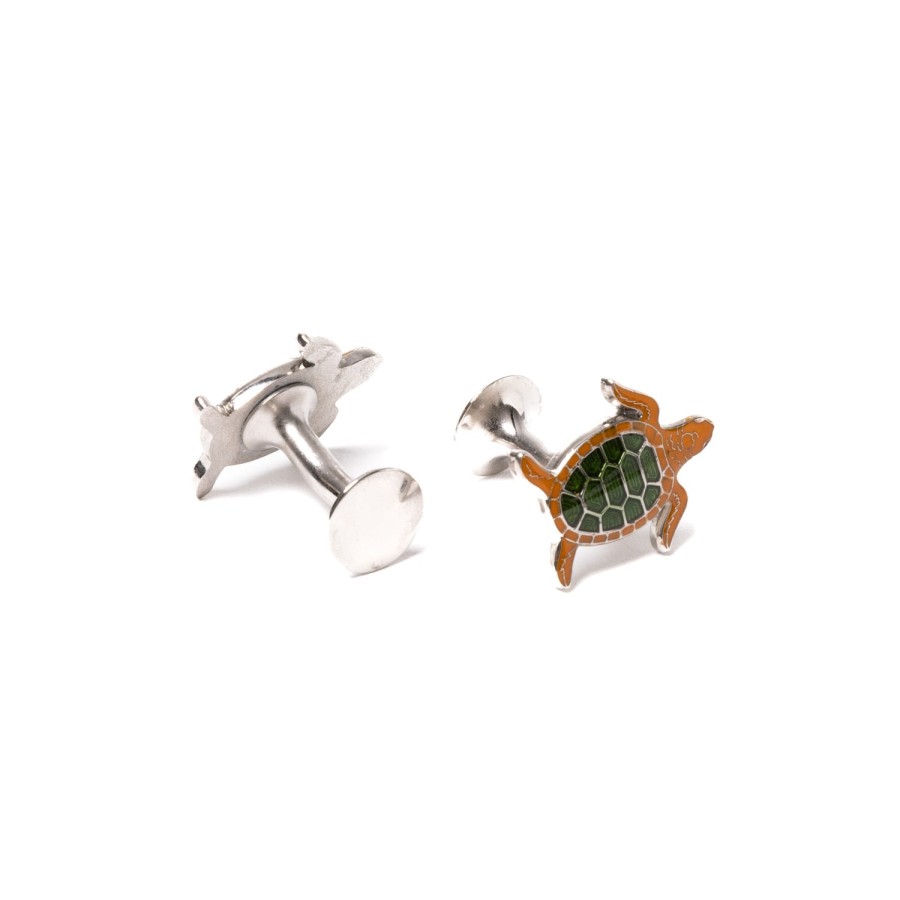 Cufflinks & Jewelry | Codis Maya Cufflink "Turtle" - Handmade