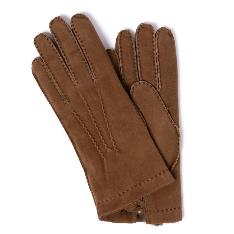 Gloves | Thomas Riemer Wien Glove "Esterhazy" From Reindeer Leather With Lining From Orylag Rabbit