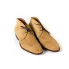 Mto | Saint Crispin's Bootee "French Norvegian" Made Of Light Brown Kudu-Antilope Full-Grain Leather