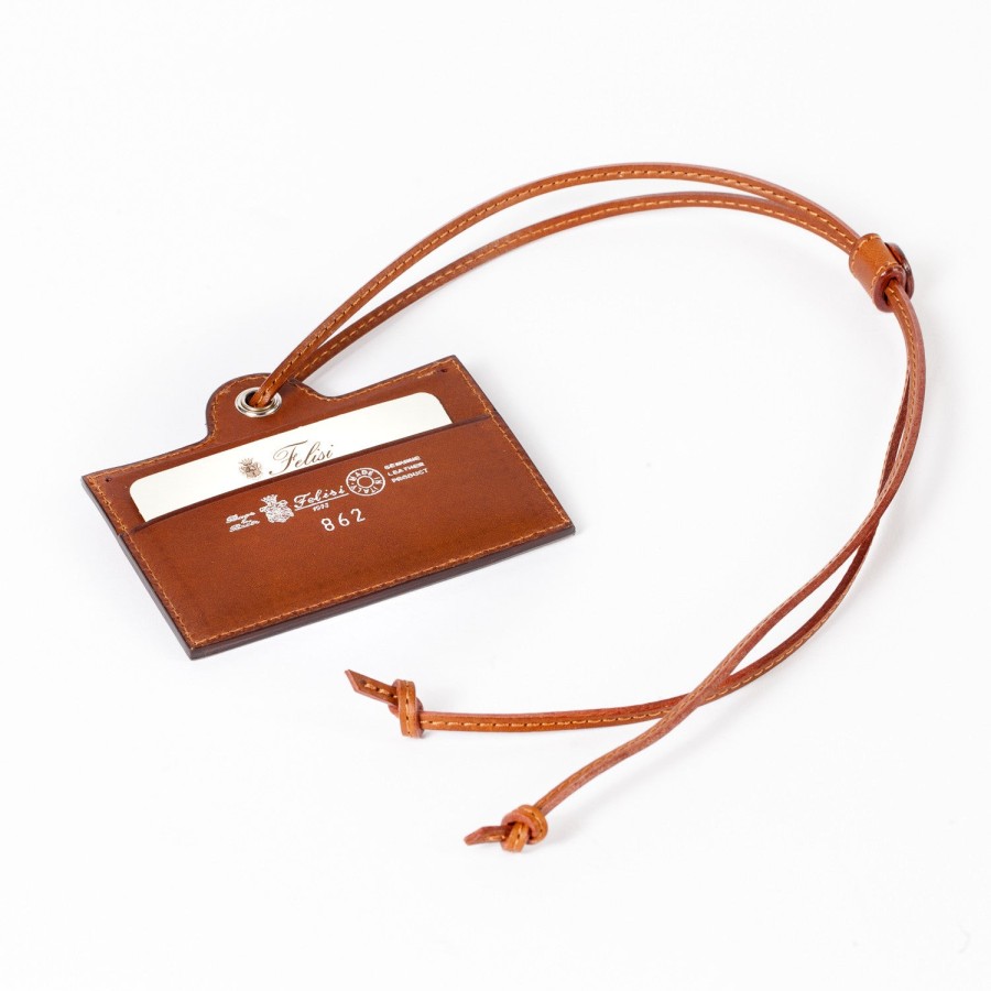 Small Leather Goods | Felisi Name Tag - Large