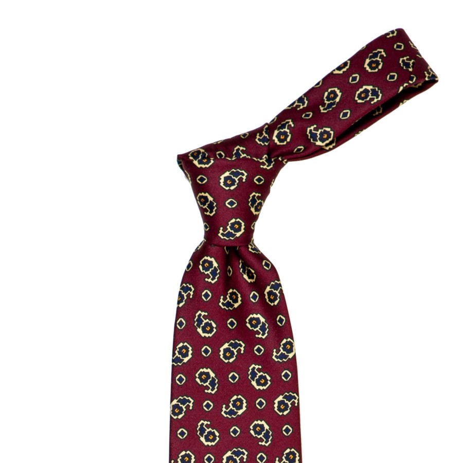 Ties | E. Marinella Limited Edition - Red Tie "Archivio 1932"