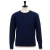 Knitwear | William Lockie Pure Geelong Lambswool "Leven Crew" Sweater - 2 Ply