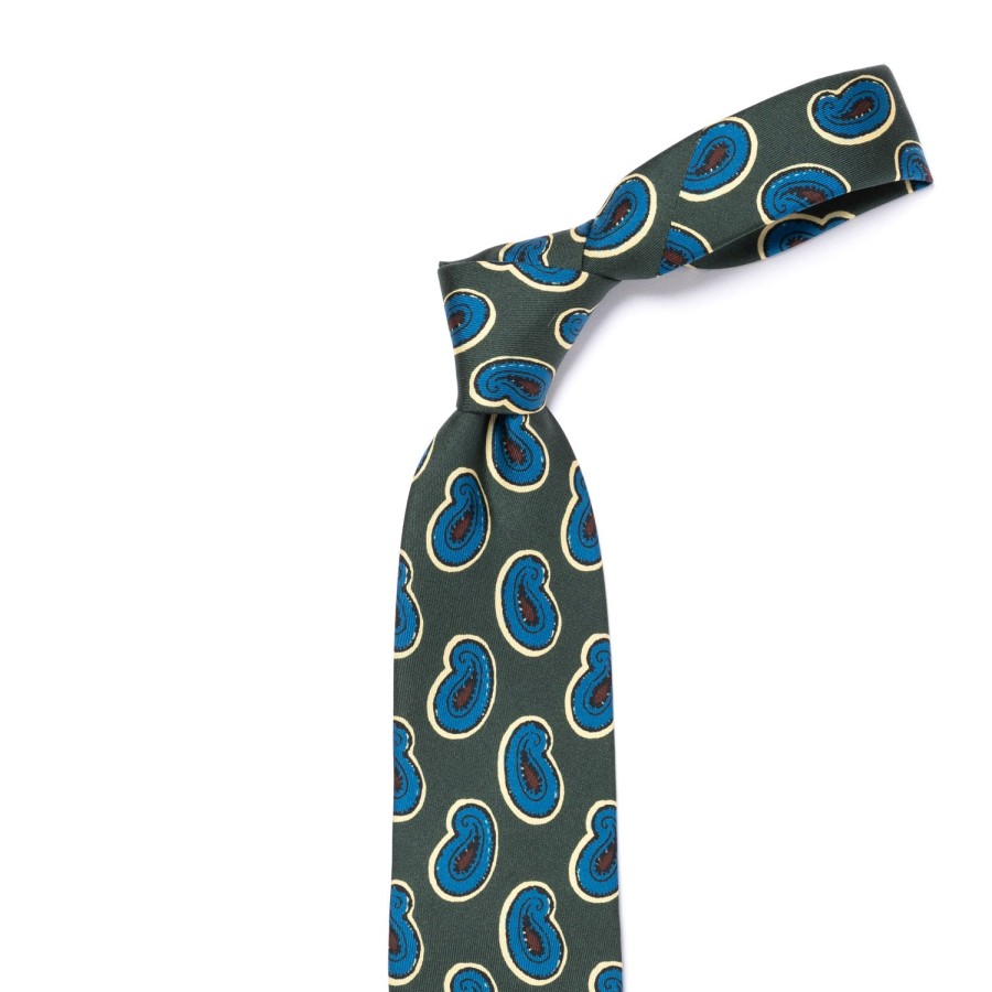 Ties | Cesare Attolini Ca Archivio Storico: Tie "Reni Divertenti" In Pure Silk - Handrolled