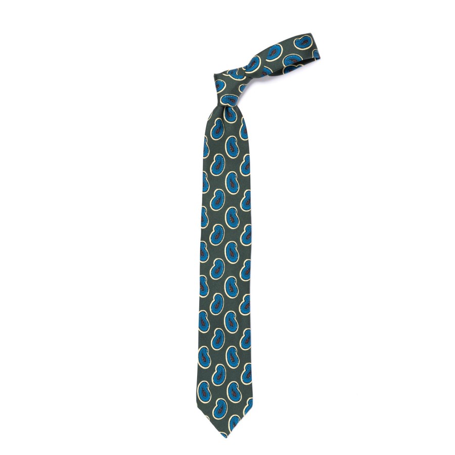 Ties | Cesare Attolini Ca Archivio Storico: Tie "Reni Divertenti" In Pure Silk - Handrolled