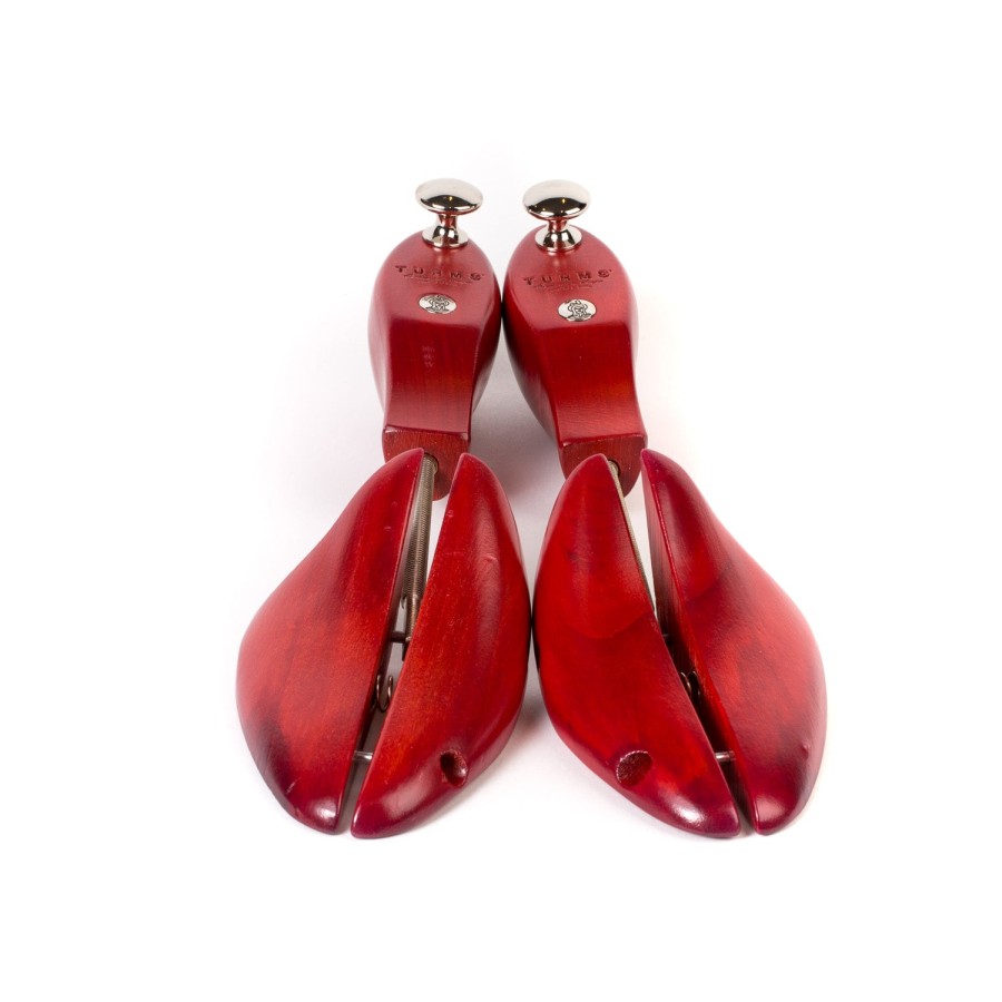 Shoe Care | Turms Shoe Tree "Universale" Made Of Red Glazed Beech Wood - Handcrafted